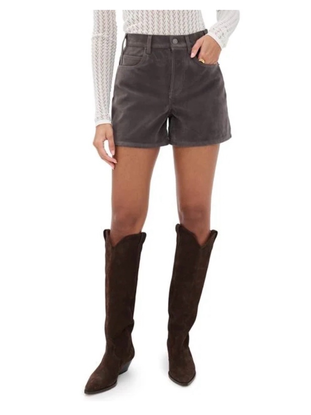 Free people Tippi Faux Suede Shorts NWT